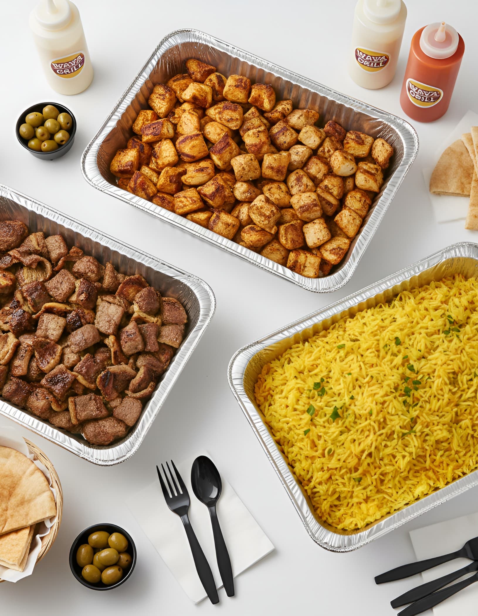 Chicken Gyro Buffet